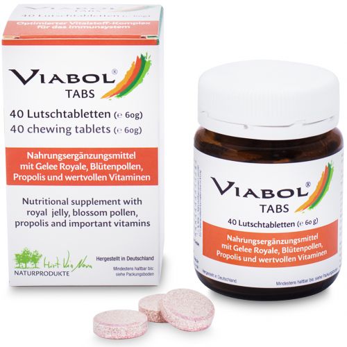 Viabol®-Tabs, 40 Lutschtabletten, 60g - Via Nova